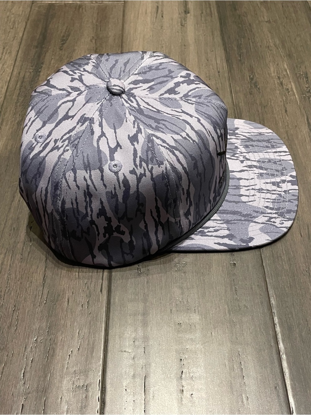 Southern String Hat Co SS Hat Co Gray Camo Rope Snapback Hunting Outdoor Cap - Picture 4 of 8